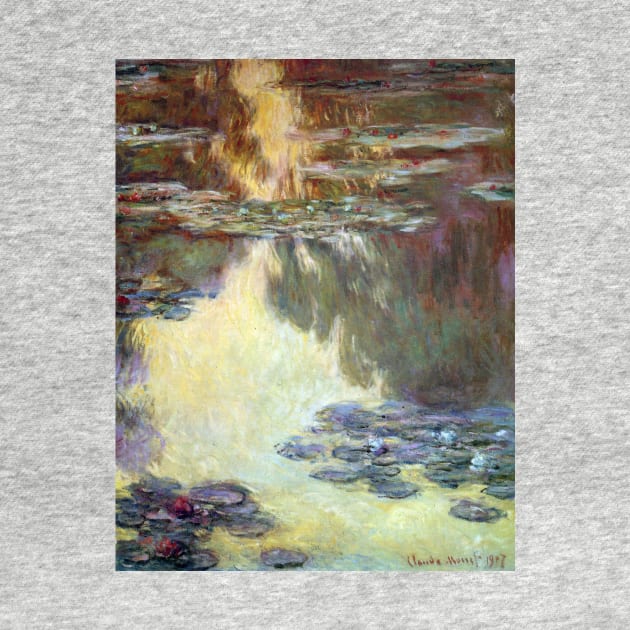 Waterlilies by Claude Monet by MasterpieceCafe